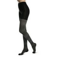 thumbnail image 7 of MeMoi Gradient Stripes Sweater Tights - Womens - Female, Small/Medium, Blue Coral, 7 of 7
