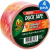 Duck Brand Pink Tie-Dye Duct Tape, 4-Pack