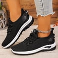 thumbnail image 4 of Commforr Chaussures Confortables, Espadrilles pour Femmes, Chaussures de Marche pour Femmes, Chaussures de Marche à Enfiler pour Femmes Légères, Respirantes et Antidérapantes, Chaussures de Course Confortables, Espadrilles Mode pour Femmes, Rouge, 8, 4 of 5