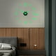 thumbnail image 4 of Pegatinas de reloj de pared luminosas 3D, decoraciones de pared de acrílico DIY Cocina Sala de estar Resplandor en Oficina, 4 of 8