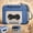 Blue, variant on Mini Cassette Player,Micro Retro Sound Keychain Tape,Microcassette Player,Vintage Tape Recorder Couple Gift Keychain Mini Recordable,Plastic Headphone Music,for Backpacks, Handbags