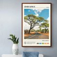 thumbnail image 4 of Póster de estudio de viaje de Zimbabue, Somalia, Marruecos, Etiopía, Ciudad del Cabo, África, cuadro sobre lienzo, arte de pared, imagen para decoración de habitación y oficina, 4 of 5