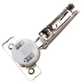 thumbnail image 4 of 2 Pack Salice Slilentia Soft Closing 105 Degree 1/2" Screw On 5mm Half Overlay Cabinet Hinge 45mm Holes, 4 of 10