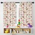 thumbnail image 5 of Blackout Kids Curtains,Cute Hedgehog and Mushroom Childrens Insulated Curtains Set Of 2,Bedroom Essentials,Toddler Room Decor 42"x54", 5 of 5