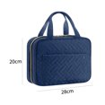 thumbnail image 1 of Bolsa de maquillaje a prueba de agua 4 capas organizador de artículos de tocador de almacenamiento para mujeres y hombres Sywqhk Para Estrenar, 1 of 8