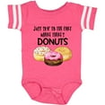 thumbnail image 3 of Inktastic Just Skip to the Part Where There's Donuts Boys or Girls Baby Bodysuit, 3 of 5