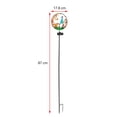 thumbnail image 3 of Fiudx Ofertas relámpago Luces solares para jardín al aire libre Mariposas solares para exteriores Luces solares de metal Iluminación de jardín IP65 Estaca de jardín solar para caminos de patio G, 3 of 6