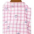 thumbnail image 6 of LA LEELA Men's Short Sleeve Summer Beaches Hawaiian Shirts Stylish Beach Tops Vacation Cruise Button Down Shirt For Men XXL Small, Checks, White, 6 of 6