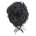 thumbnail image 3 of Peluquería pelo desordenado Yuyangstore círculo elástico suave al tacto cómodo Clip de agarre postizo marrón negro, 3 of 8