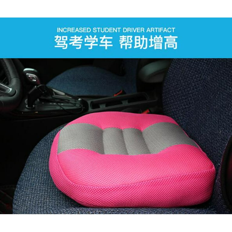 Car Seat Cushion Heightening Height Boost Mat Portable Breathable Driver Booster  Seat Pad 