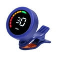 thumbnail image 3 of MERIGLARE Guitar Tuner 360 degreeRotating Ukulele Musical Instrument Accessory Clip on Tuner Blue, 3 of 9