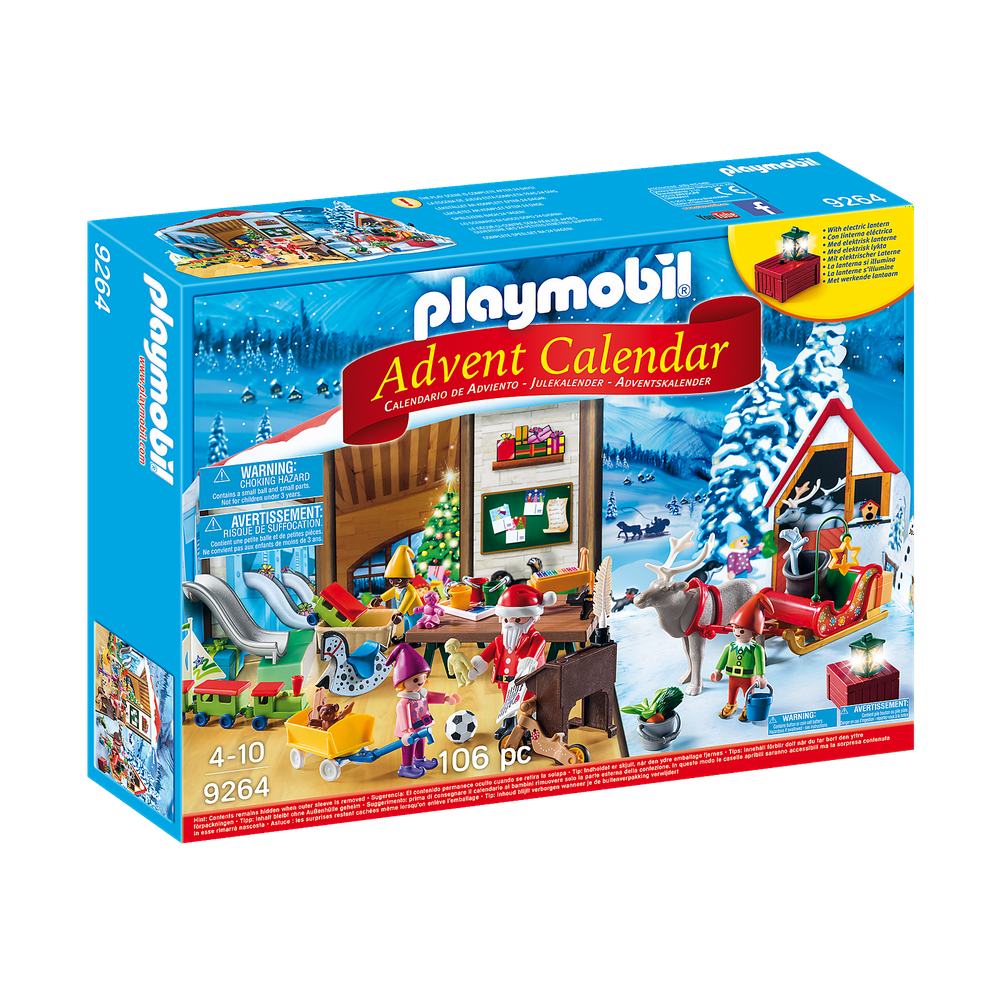PLAYMOBIL Advent Calendar Santa's