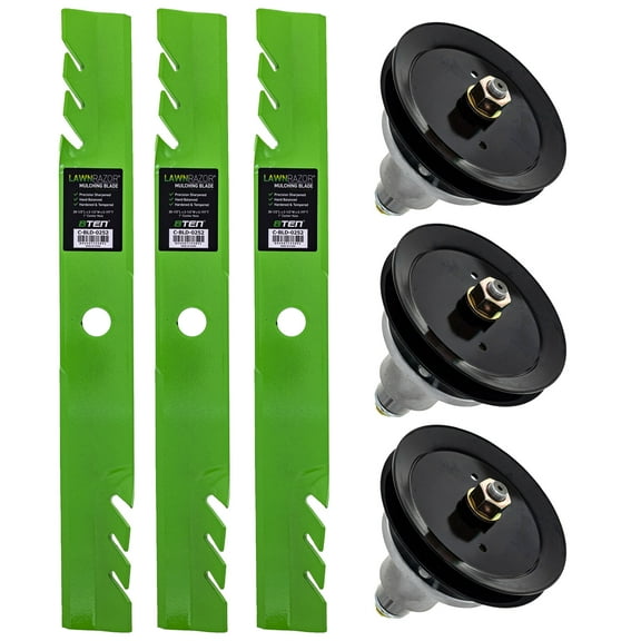 8TEN Blade Spindle Kit for Exmark 103-6398 109-2259 60-inch Deck MK1009663