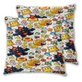 thumbnail image 2 of Fundas de almohada de Mario, paquete de 2 fundas de almohada para sofá cama, sala de estar, 18" x 18", 2 of 8