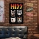 thumbnail image 3 of Placa Metal Vintage Gatos Pintura Hierro Rectangular Artística Pared para El 20x30cm, 3 of 9