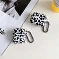 thumbnail image 2 of for AirPods Pro Generation Case Cover, Elegant Brown Leopard Cow Rainbow Soft Silicone Protector with Keychain Compatible with AirPod Pro Thin Charging Case -Leopard, 2 of 7