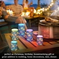 thumbnail image 4 of Yayeee Flameless Candles with Remote Flickering Battery Operated Multi Color Changing, Rainbow Space Cat, 4 of 7