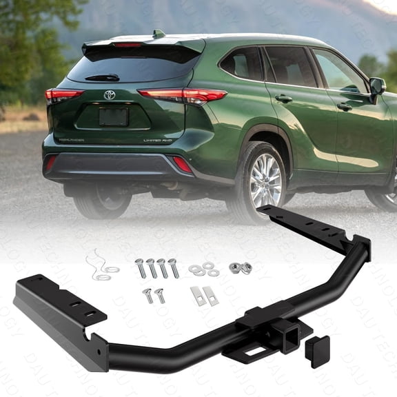 Class III 2 Inch Receiver Trailer Hitch for 2020-2026 Toyota Highlander, 7000 LBS Weight Carrying Towing Capacity, Works with Trailer, Bike Carrier and Cargo Basket
