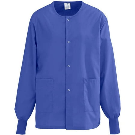

Medline AngelStat Unisex Snap-Front Warm-Up Scrub Jacket