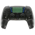 thumbnail image 6 of eXtremeRate Clear Black Replacement Full Set Housing w/Buttons Touchpad Cover for ps5 Controller, 6 of 7