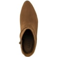 thumbnail image 3 of Style & Co. Womens Piviee Faux Suede Zipper Ankle Boots, 3 of 3