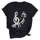 thumbnail image 1 of Blusa Informal Elegante Para Mujer, Camisas Para Hombre, Regalos, Camiseta Con Estampado de Letras, Manga Corta Odeerbi  ODB165905, 1 of 8