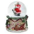 thumbnail image 4 of Northlight LED Lighted Santa and Reindeer Musical Christmas Snow Globe - 5.75", 4 of 4