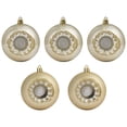 thumbnail image 2 of Northlight Shatterproof Retro Reflector Christmas Ball Ornaments - 3.25" (80mm) - Champagne Gold -, 2 of 9