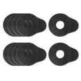 thumbnail image 4 of 10 piezas de cerraduras para correa de guitarra, color negro, fáciles de colocar, instalación sencilla, ligeras, prácticas y resistentes, accesorios, 4 of 8