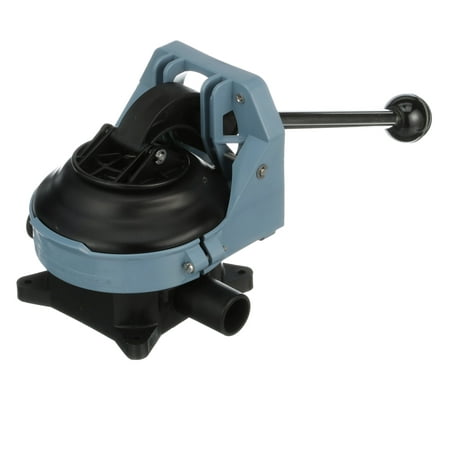 Whale BP4410 Gusher Titan Manual Bilge Pump, Thru-Deck/Bulkhead, up to 28 GPM Flow Rate, 1 ½-Inch Hose Connections, for Boats over 40