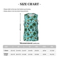 thumbnail image 4 of Naloa Pineapple Sea Turtle Basketball Jersey Reversible Men's Mesh Athletic Sports Shirts Training Practice S-4XLLarge, 4 of 6