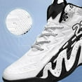 thumbnail image 4 of Novetra Men's High-top Basketball Shoes Wear-resistant Training Sports Shoes Gifts, 4 of 9