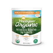 Happy Baby Organics, Stage 1 Organic Infant Formula with Iron Milk Based Powder, 12 oz Can