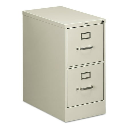 HON 2 Drawers Vertical Lockable Filing Cabinet, Gray