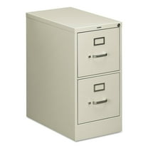 HON 2 Drawers Vertical Lockable Filing Cabinet, Gray