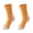 Orange, variant on larppty 5 Pairs Men's Athletic Crew Socks Performance Thick Cushioned Sport Basketball Running Training Compression Sock Orange for boys 12-18 Years