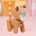 thumbnail image 2 of Lámpara Mini LED Animal Night Lamp Home Room Decor Dibujos animados Regalo de Navidad (Ciervo naranja) Ehuebsd Para estrenar, 2 of 8