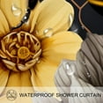 thumbnail image 3 of Bee Waterproof Bathroom Curtain Set with Hooks - Printed Shower Curtains for Bathroom Decoration, 3 of 5