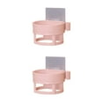 thumbnail image 4 of Advancent Pegamento Fuerte Secador Soporte Colgador Ba?o Latas Organizador Estante Type3 NO3 Advancent CBP052897, 4 of 5