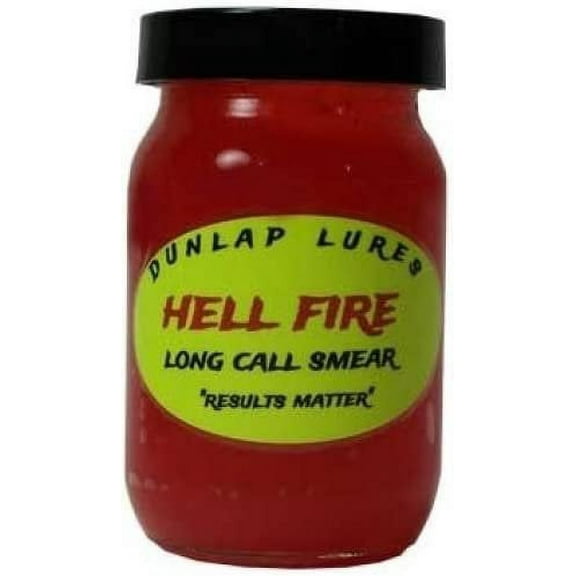 Dunlap's Hellfire Long Call Smear Lure 4 oz.