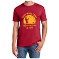 thumbnail image 3 of TrendOFT Mens Graphic Tees Unisex Graphic Printed Short Sleeve Crew Neck Casual Lightweight Everyday Fashion Tops Men's T-Shirts Red S, 3 of 6