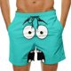thumbnail image 1 of Pantalones Cortos de Cintura Elástica de los Hombres Casual Divertido Impreso Pantalones Cortos de Natación, Bajos de Playa de Verano Ligeros con Bolsillos, 1 of 5