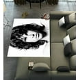 thumbnail image 1 of DEYOU Jim Morrison Pattern Area Rugs 4 x 5ft Floor Carpet Mat for Living Dinning Room Bedroom Kitchen Hallway Office Decor, 1 of 6