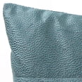 thumbnail image 2 of Jordan Manufacturing 20" x 14" Teal Solid Rectangular Reversible Decorative Lumbar Throw Pillow with Front Buttons, 2 of 5