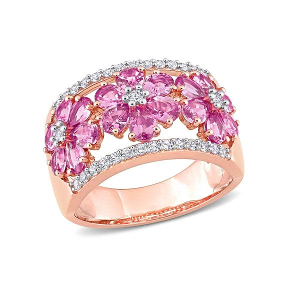 Everly Women's Sapphire 14k Rose Gold Ring