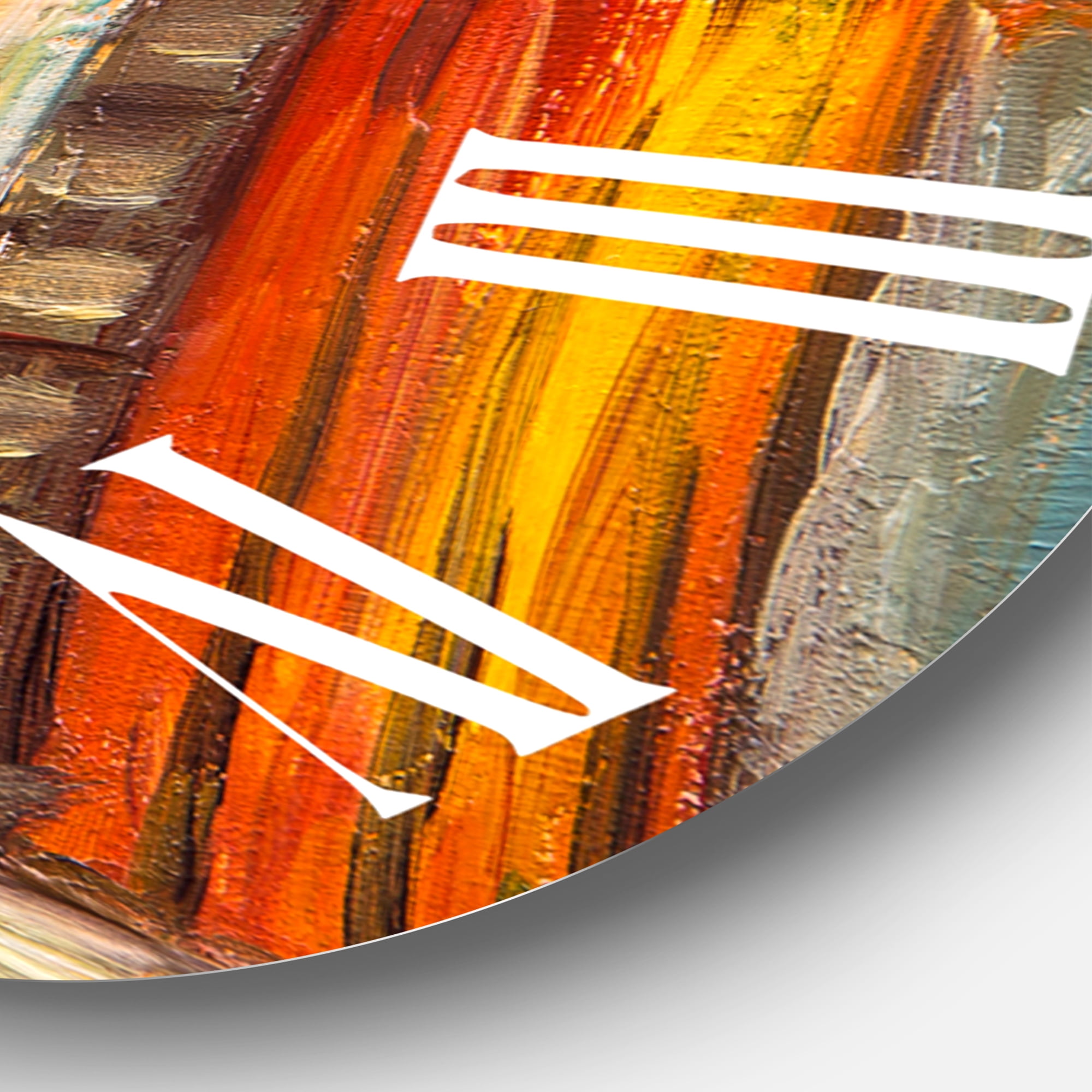 Designart 1 in Coastal Wall Clock