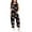 Black, variant on XINXIAOO Kids Girls Summer Jumpsuits Overalls Loose Romper Long Pants with Pockets 9-10 Years Girls Clothes