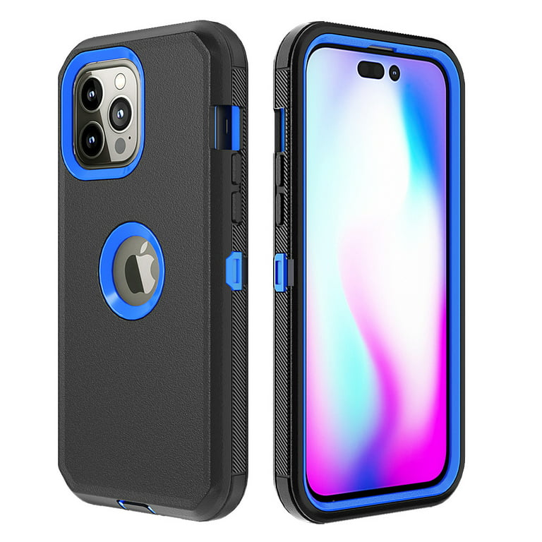 X-level Shockproof Compatible iPhone 15 Pro Case [Military Grade Drop  Protection] Frosted Translucent Thin Anti-Drop Hard PC Back with Soft  Silicone