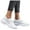 White, variant on Oyedens Tennis Walking Shoes for Women Rhinestones Sock Shoes with Arch Support Athletic Running Shoes