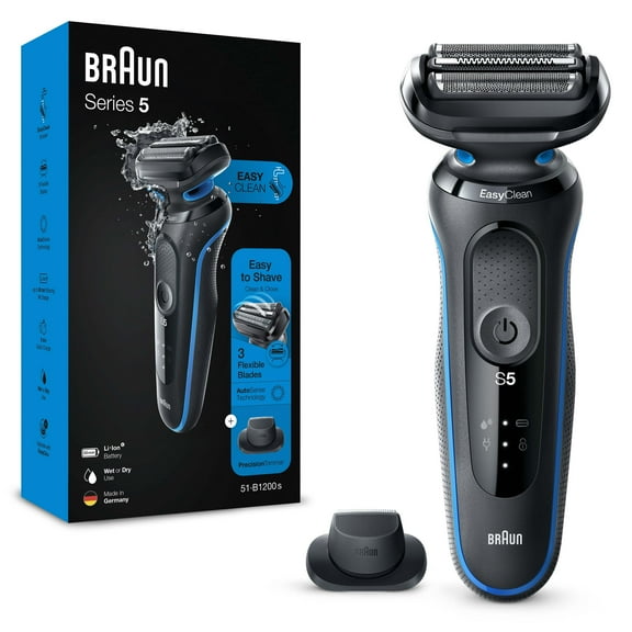 Braun Series 5 5018s Rechargeable Wet Dry Men's Electric Shaver with Charging Stand